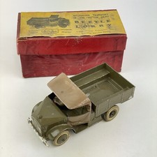 Vintage Boxed Britains Beetle Lorry No. 1877 Military Light Troop Transport