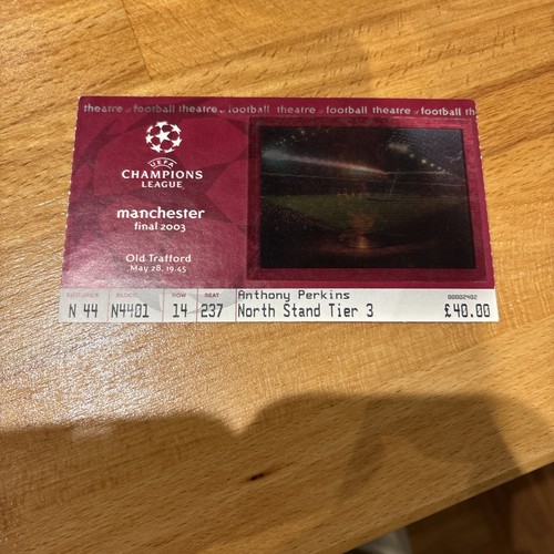 Ticket championsleague final - championsleague,