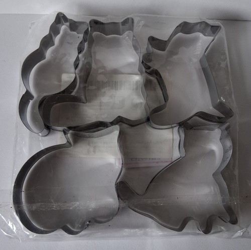 Stainless steel cat cookie - stainless,