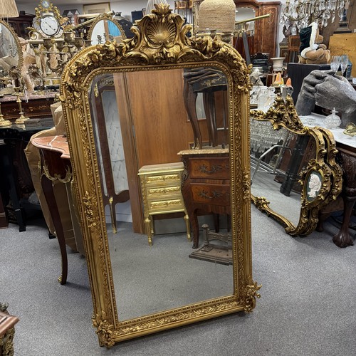 Louis xvi style mirror gilt - xvi,