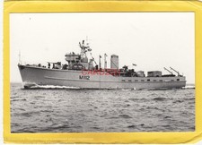 HMS BOULSTON 1952 Ton class coastal minesweeper   -Photograph