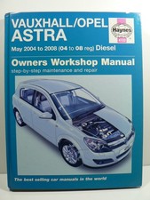 HAYNES MANUAL VAUXHALL ASTRA