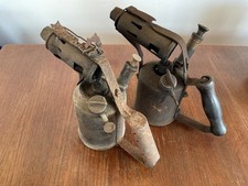 Vintage Pair of Brass Blow Torch Lamps