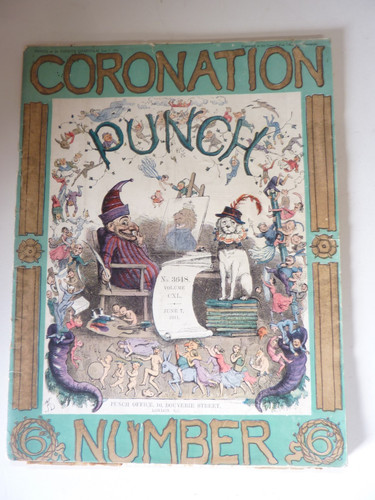 Punch magazine king george - magazine,