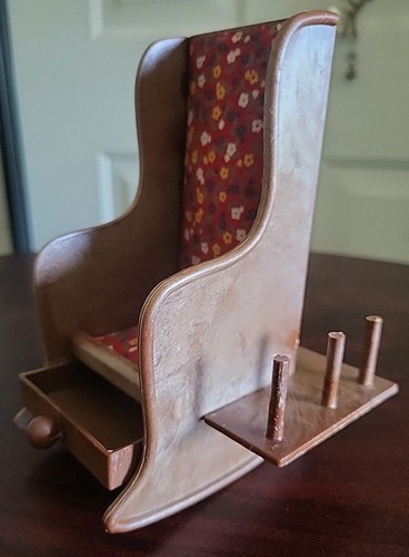 Vintage faux wood rocking - vintage,