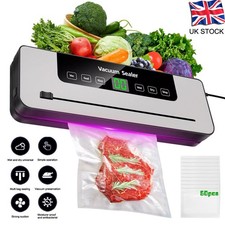 Electric Food Vacuum Sealer Automatic Dry Wet Sealing Packaging Machine +50 Bags