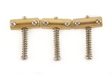 Fender fender parts AMERICAN VINTAGE TELECASTER COMPENSATED BRIDGE SADDLES (3) B