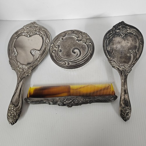 Victorian vanity set piece - victorian,