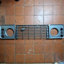 Land Rover Defender 90 110 Brunel Grey Silver Front Grille Kit Original Set