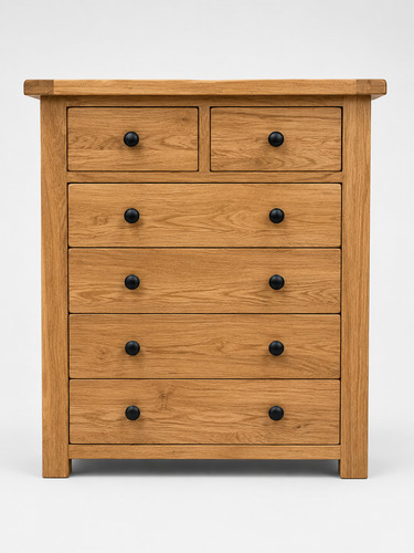Solid oak over chest - oak, 2