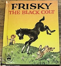 FRISKY THE BLACK COLT 