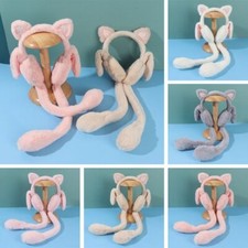 Ear Flap Funny Plush Cat