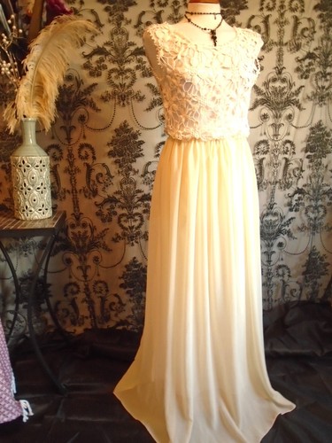 Maxi dress crochet lace - maxi,