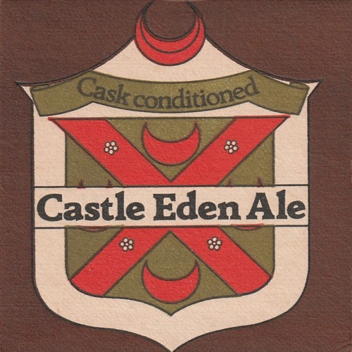 Beer mat castle eden - beer, brewery