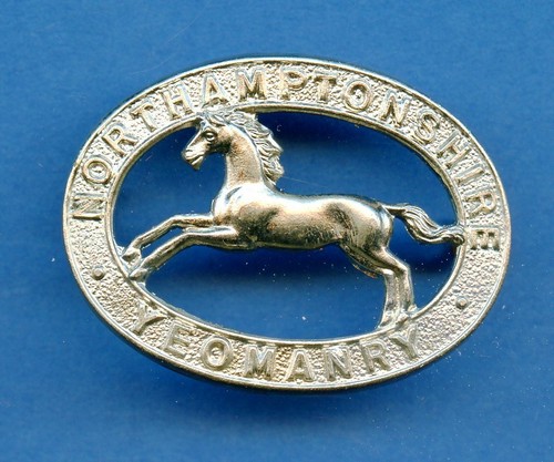 Northamptonshire yeomanry cap - ,