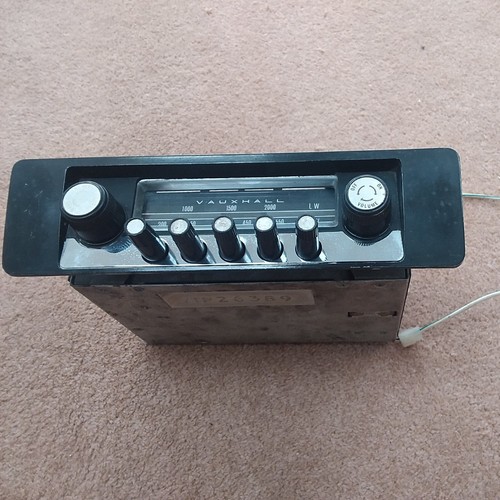 Vauxhall 1960s push button - vauxhall,