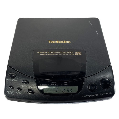 Technics xp300 portable cd - portable,