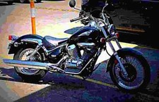 Suzuki Intruder 250LC 2017 4 A4 Photo Print