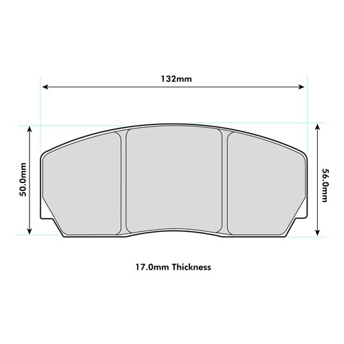 Ferodo ds2500 brake pad - ds2500,