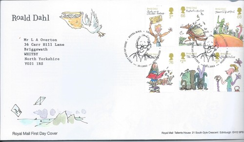 Qeii 2012 roald dahl - roald, first