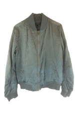 TOPSHOP Blue Bomber Jacket