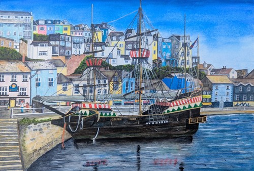 Golden hind brixham harbour - brixham,