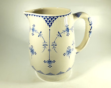 Vintage Furnivals Blue Denmark Milk Jug 6" / 15cm