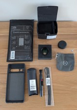 Moment 58mm Tele Lens, Pixel 6 Pro Case (M-Force), Lens Cap, Cleaning Pen, strap
