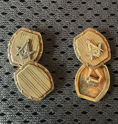 Vintage masonic 10k - masonic, gold