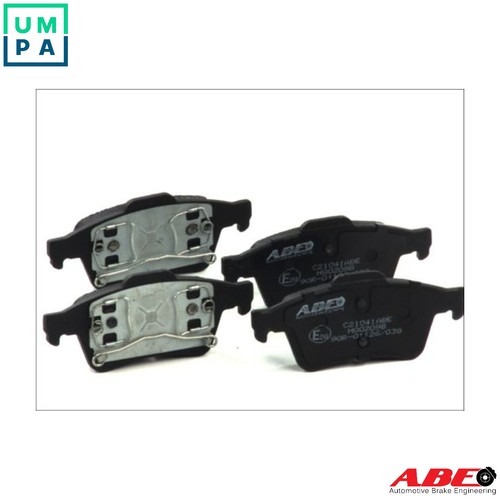 Brake pad set disc - set,