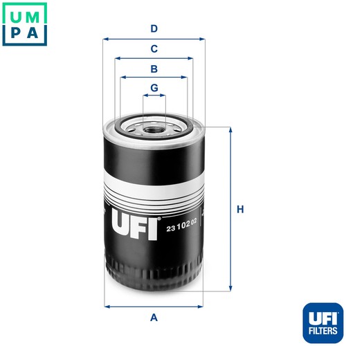 Oil filter 102 for - filter,