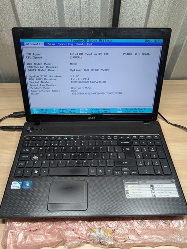 Acer aspire 5742 intel - aspire,