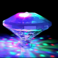 Floating Disco Light with 7 Modes - Led Bath & Pool Light, Waterproof