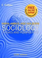 Sociology Themes and Perspectives by Holborn, Martin Paperback Book The Cheap