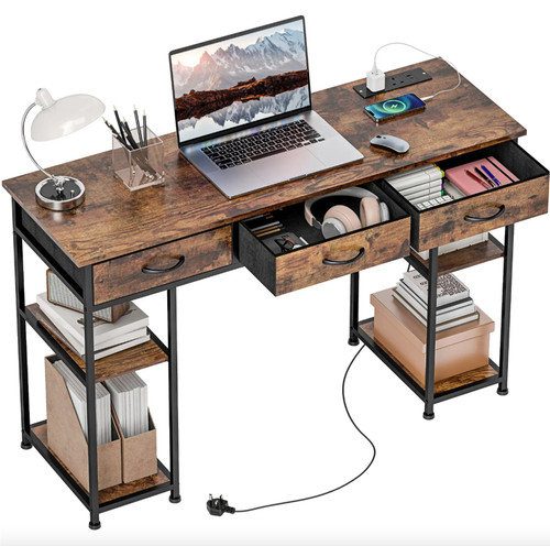 Large computer desk - desk, industrial