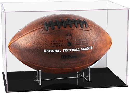 Clear football display - clear,