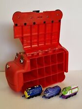 Chuggington Train Storage Carry Case With 3 Die Cast Trains Engines Toy Storage 