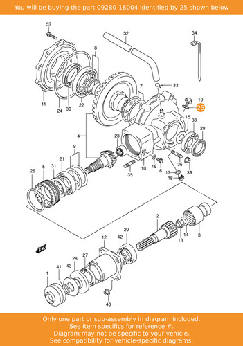 Suzuki ring gear oil - suzuki,