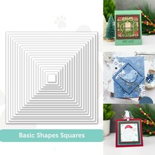 Basic Shapes Squares Metal