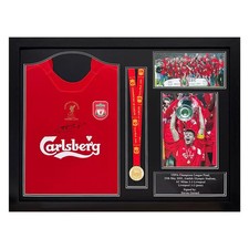 Steven Gerrard Signed Framed