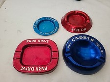 Vintage Pub Ashtrays X 4