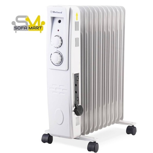 Oil filled electric radiator - filled,