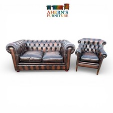 RARE Vintage Brown Leather