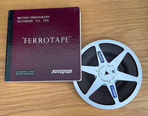 Ferrograph reel audio - to,
