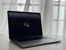 Apple MacBook Pro 15" 2018 A1990 i7 2.6GHz 16GB RAM 512GB SSD Laptop Only