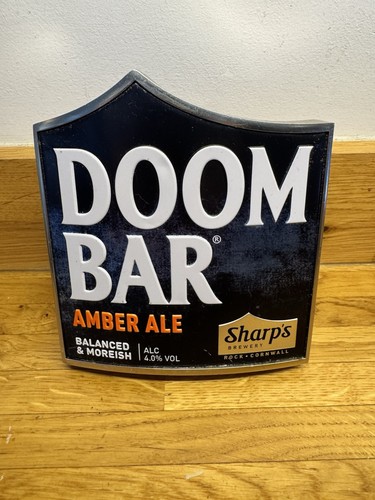 Used doom bar beer pump - beer, clip