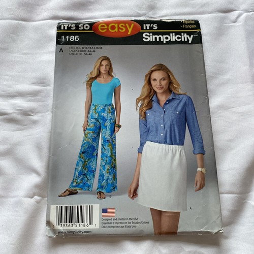 Simplicity 1186 sewing - simplicity, pattern