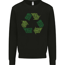 Recycle Bike Fun Cyclist Funny Mens Sweatshirt Jumper