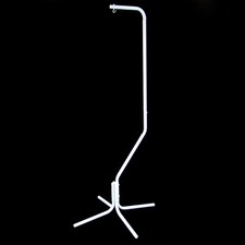 Metal Bird Cage Stand with Hook Black or White 167cm Tall fit Large Small cages