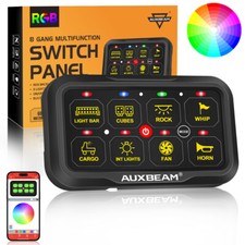 Auxbeam RGB 8 Gang Switch
